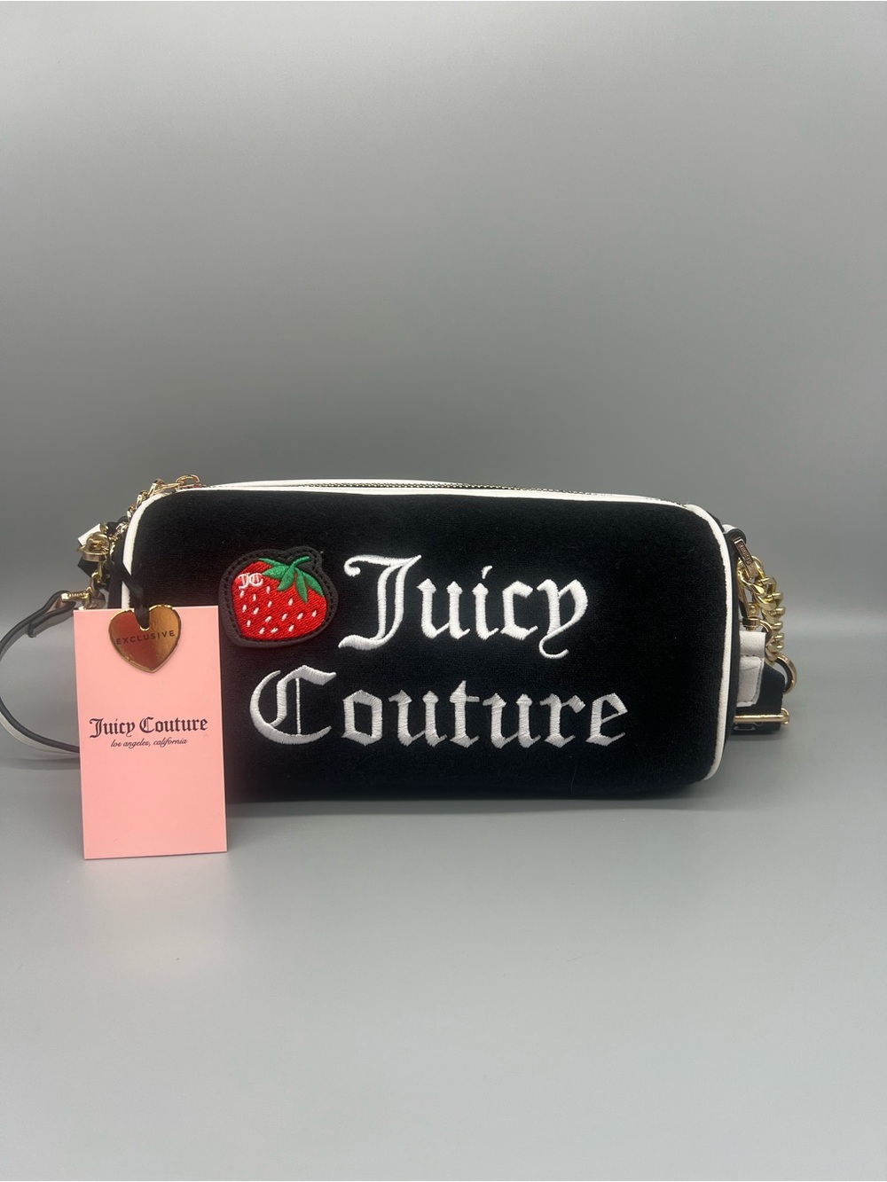 Juicy couture sweet n juicy apple mini barrel bag purse